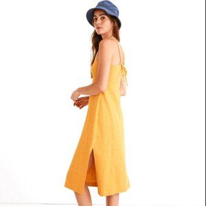 Madewell Knit Apron Cami Dress Tungsten Glow Large